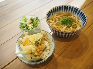 大人気 かき揚げ丼セット